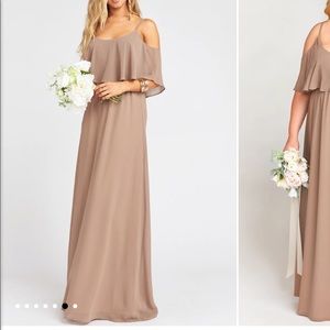 Show Me Your MuMu-Caitlin Ruffle Maxi Dress